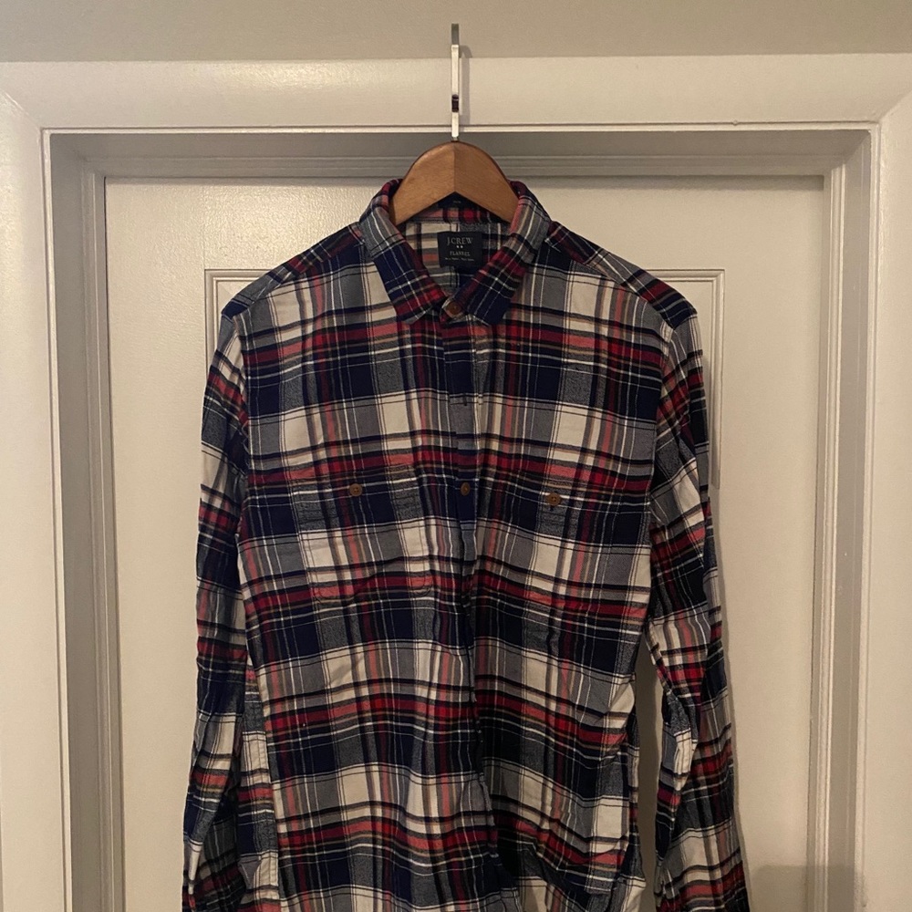 Lightly worn J Crew flannel